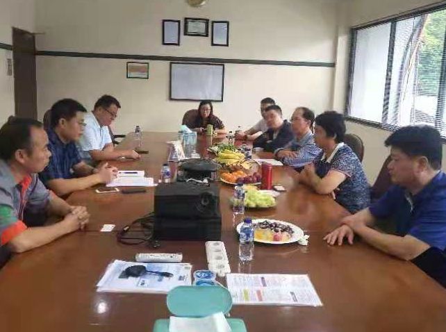 万达印尼公司：刘美华市长莅临万达印尼公司调研指导工作