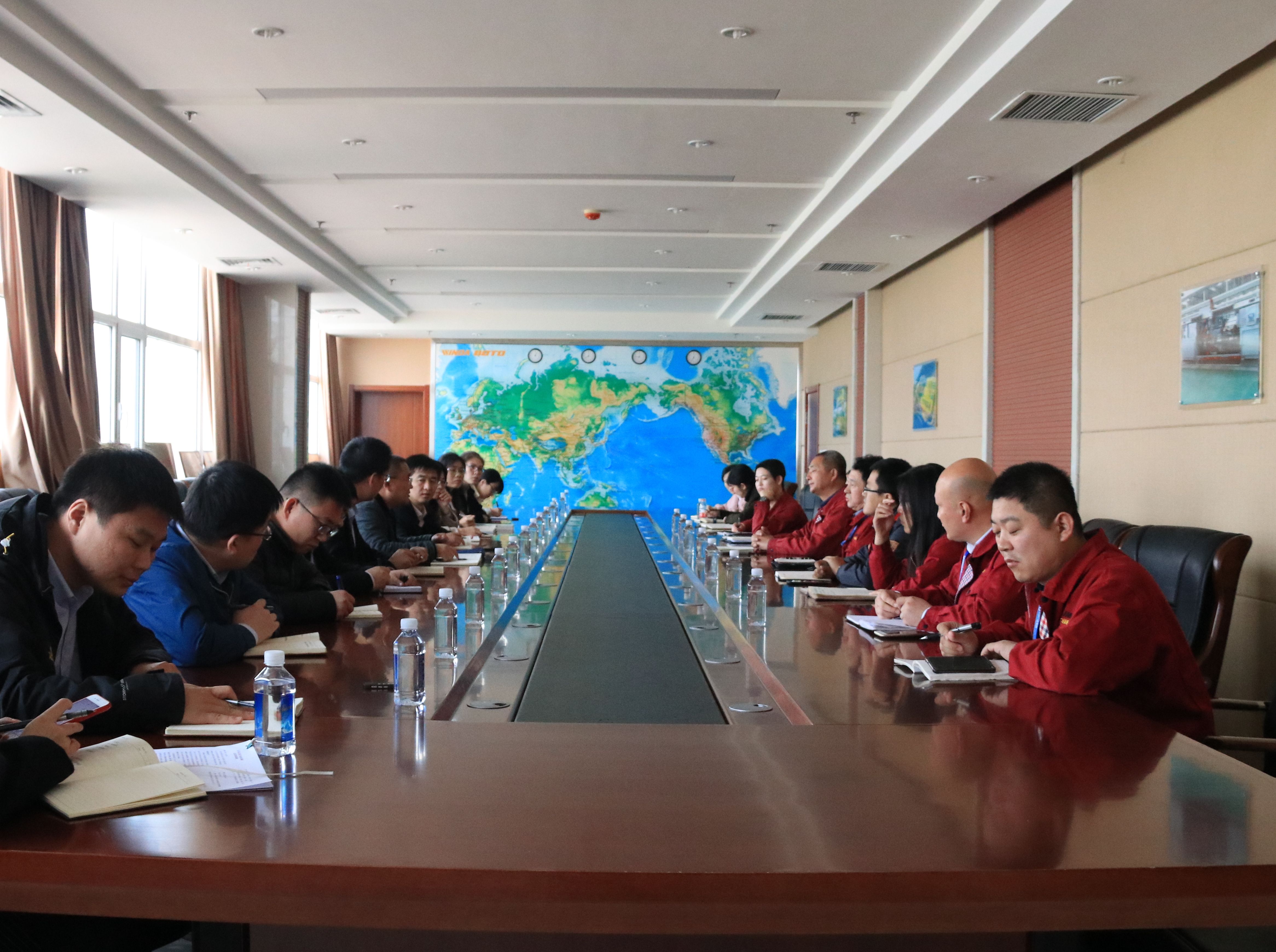 垦利区联合调研组到万达橡胶集团开展大调研大走访活动