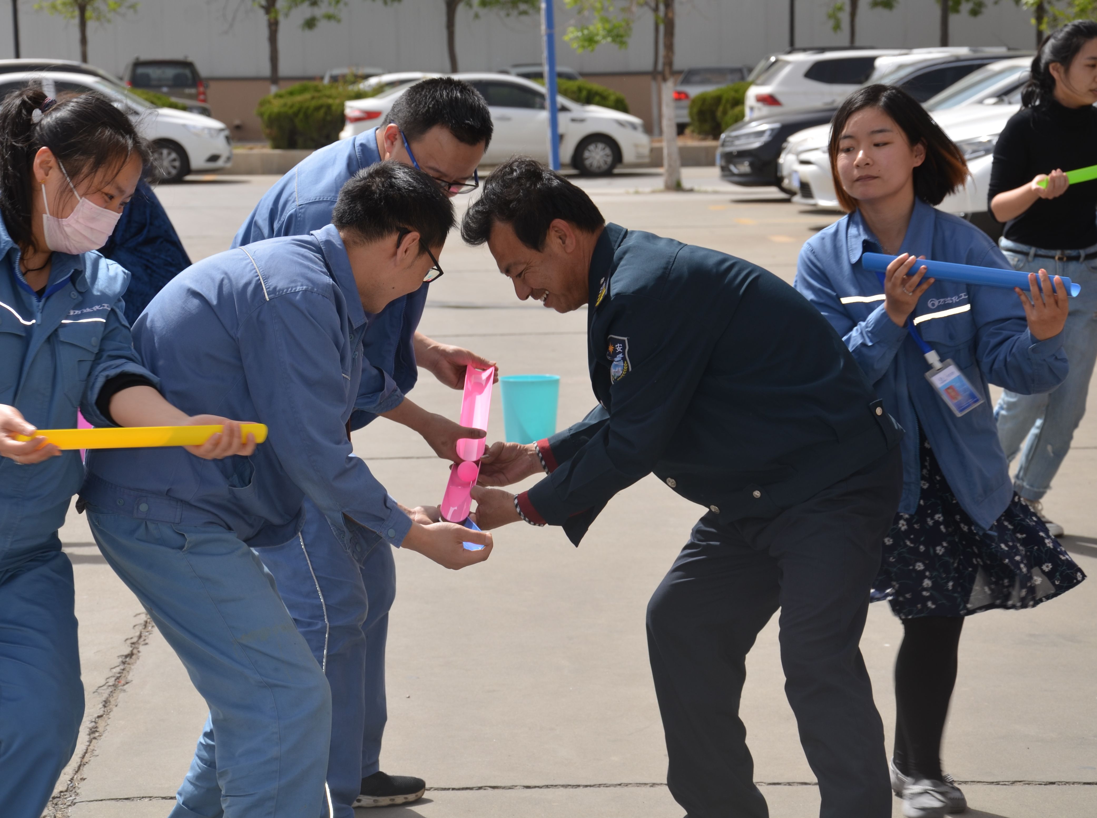 化工公司开展&ldquo;笃行逐梦 聚力拼搏&rdquo;趣味运动会