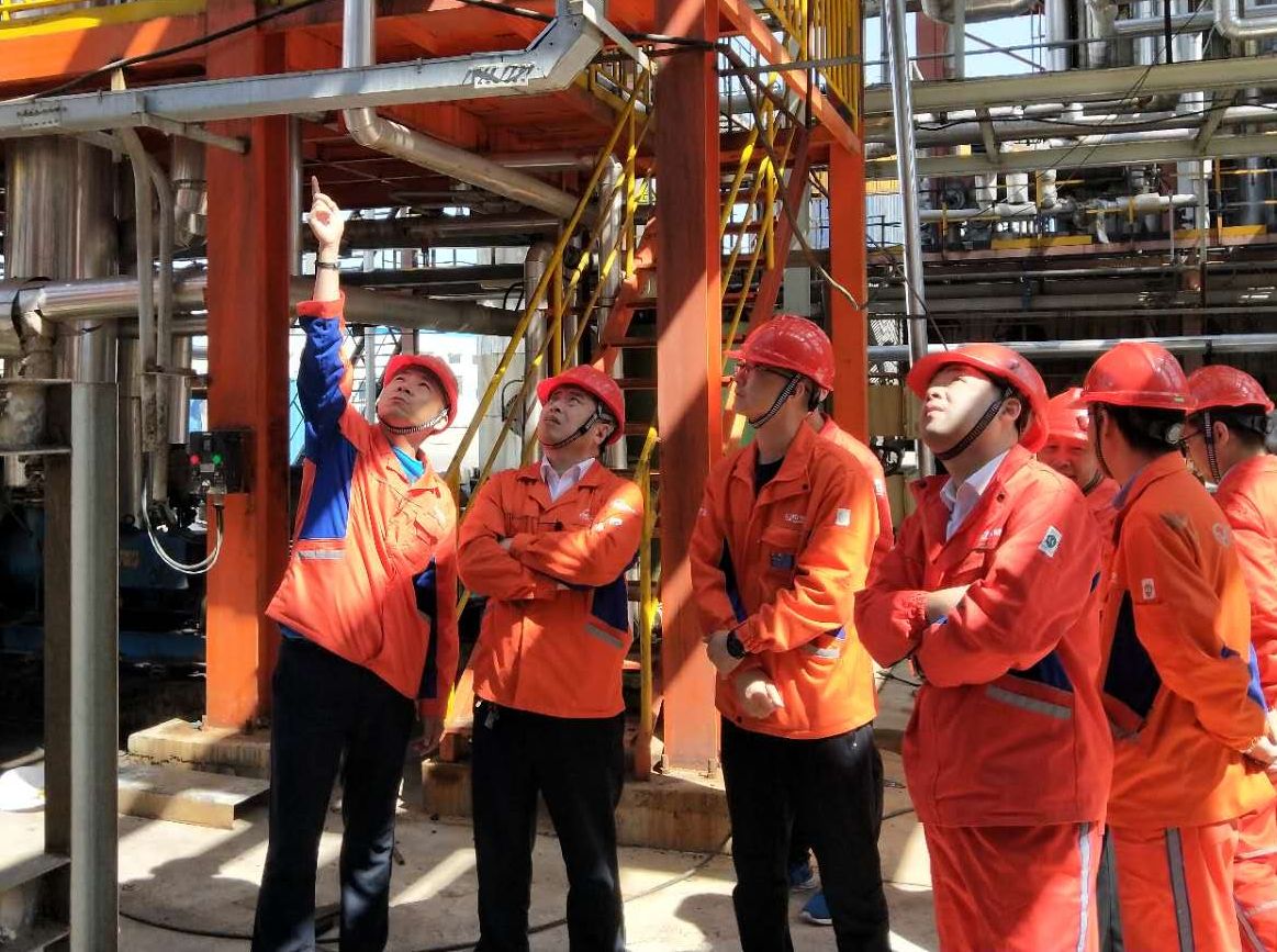 万达石化集团组织开展大气污染防治专项检查工作